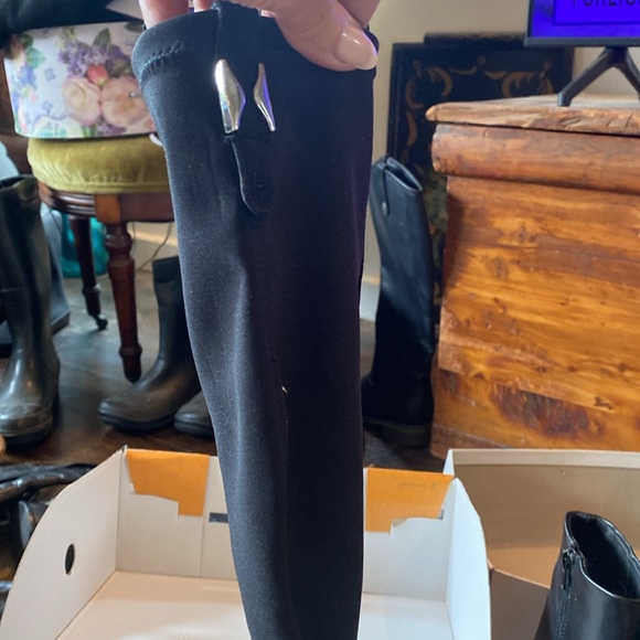 Unisa new! Suede and fabric over the knee, never worn - Picture 4 of 4